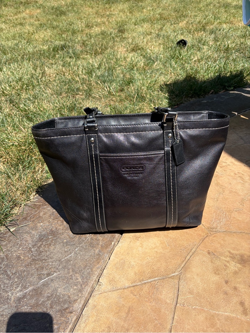 Authentic Coach East West Gallery Tote